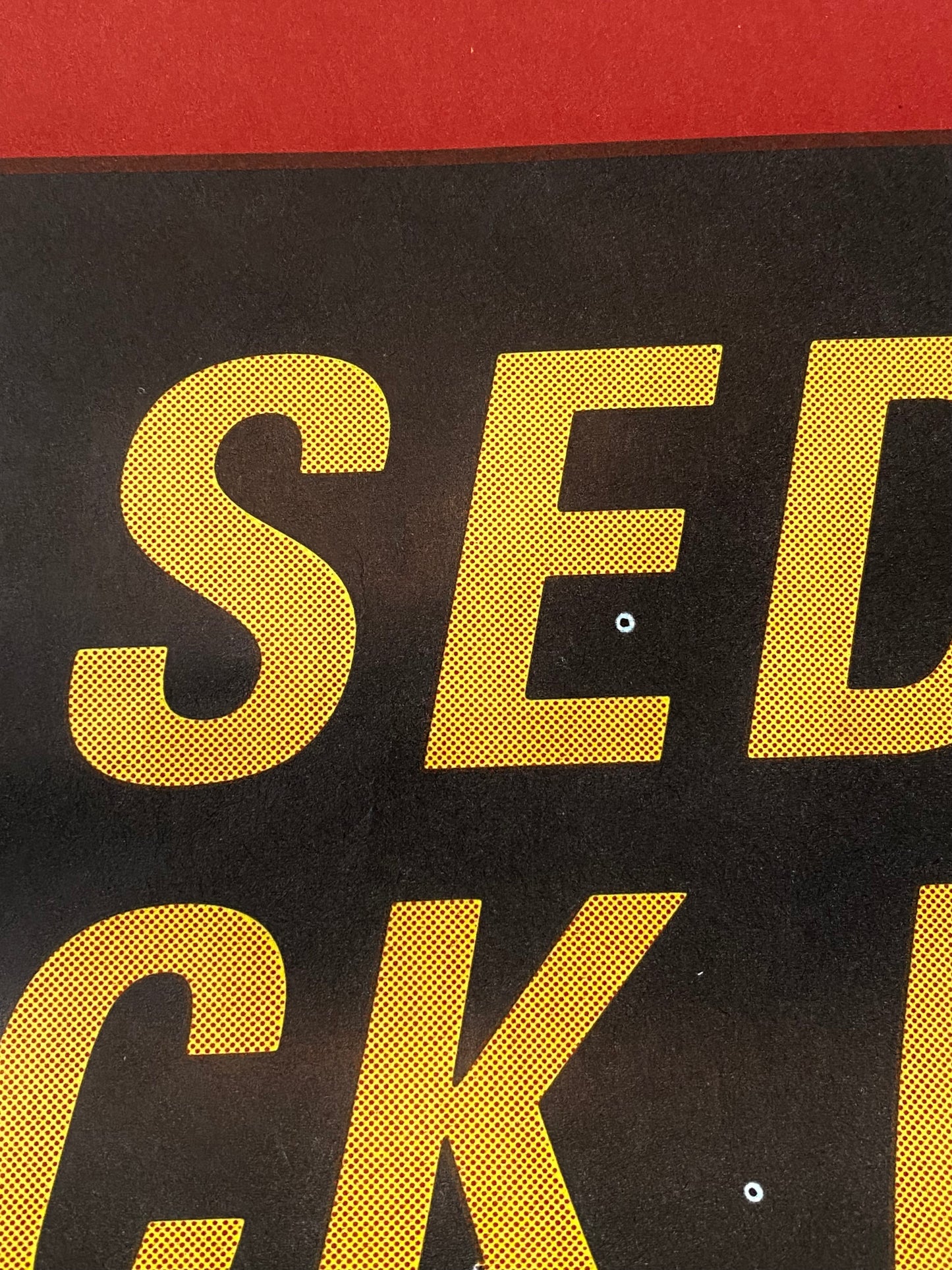 Large Vintage 1991 Alice Cooper Hey Stoopid Album Poster