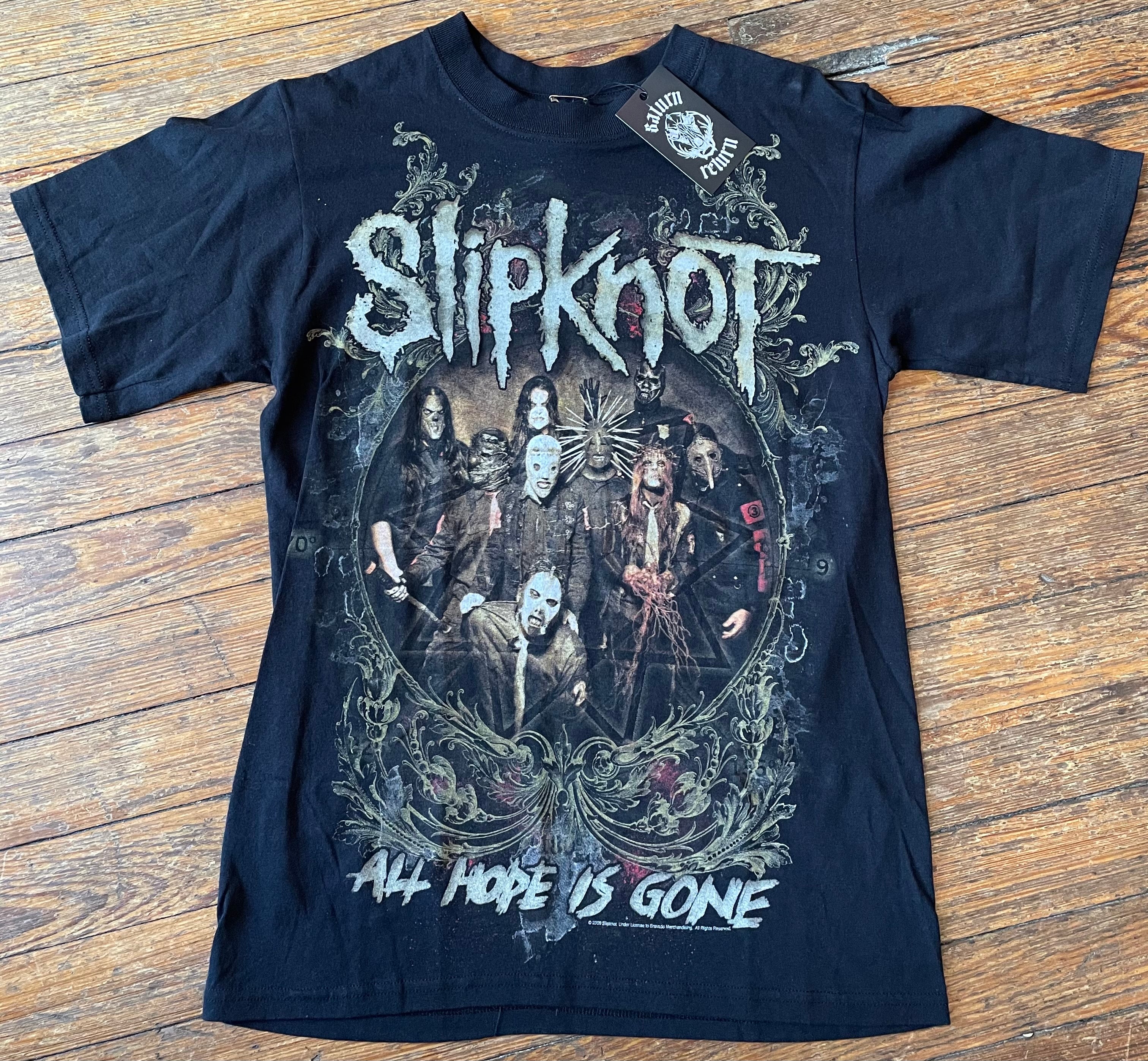 2009 Slipknot All Hope Is Gone World Tour T-Shirt