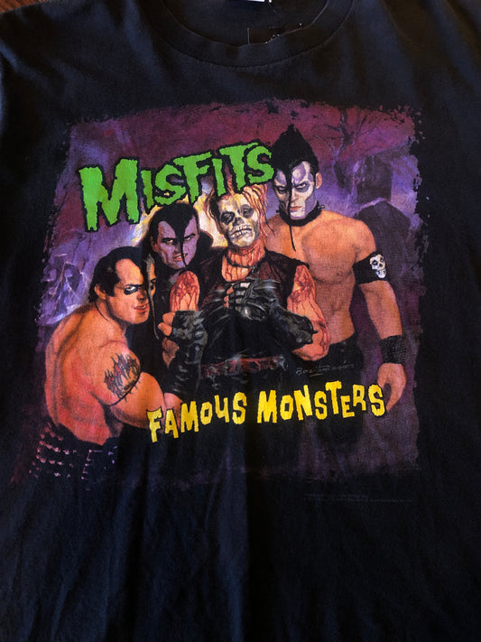Vintage Misfits “Famous Monsters” Tour Merch T-Shirt