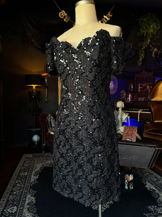 Vintage 80’s Zum Zum Sequin Minidress