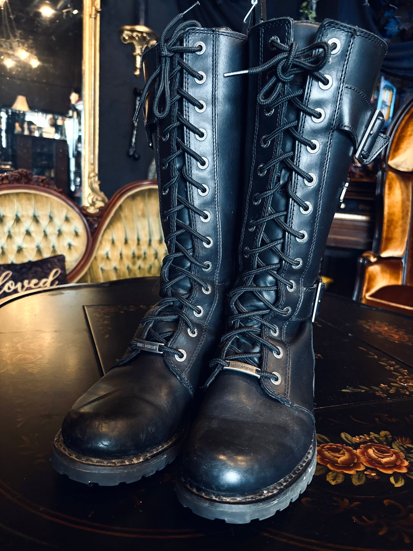 Harley Davidson High Boot