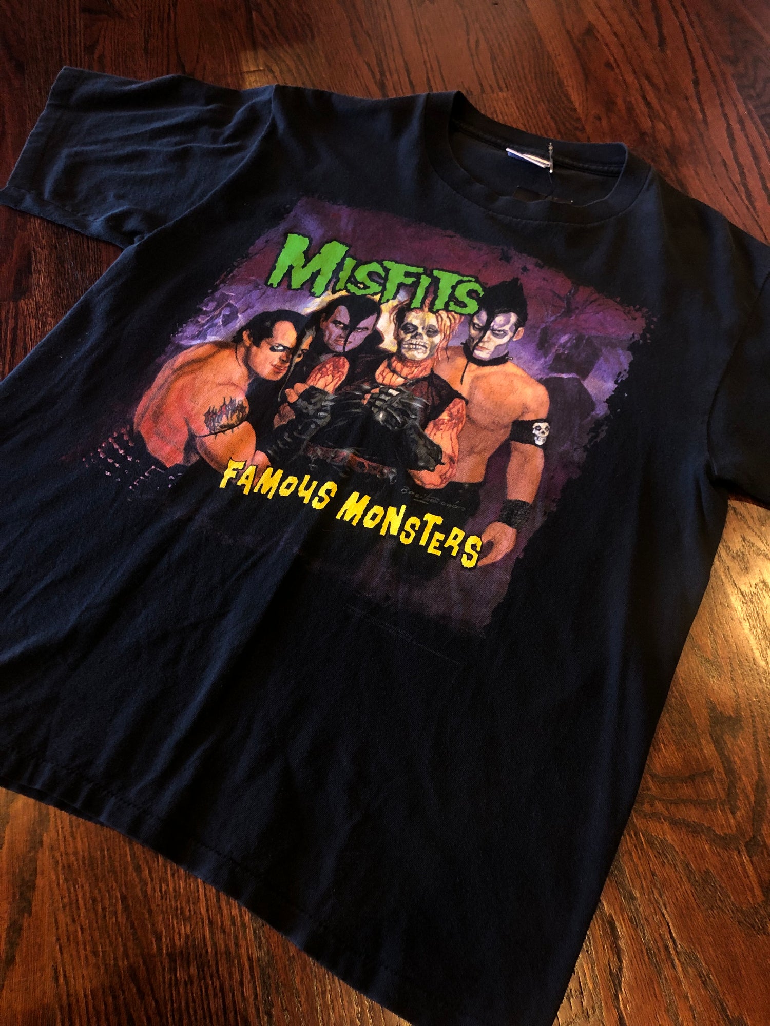 misfits famous monsters t shirt