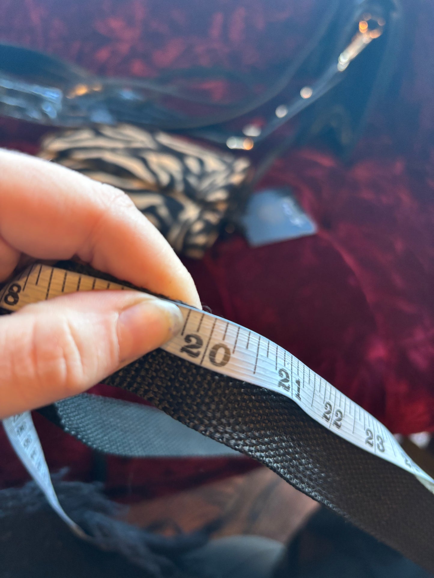 Vintage Black Canvas Harley-Davidson Crossbody Bag