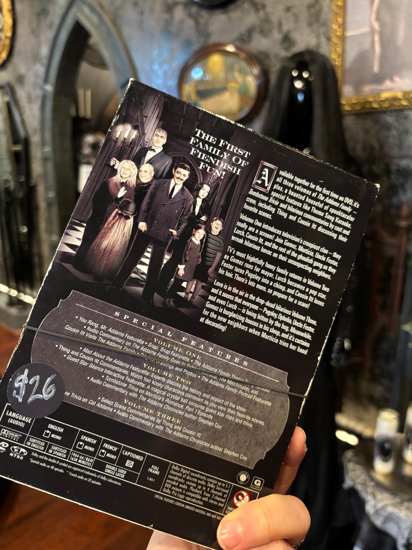 60’s Addams Family TV show complete DVD set