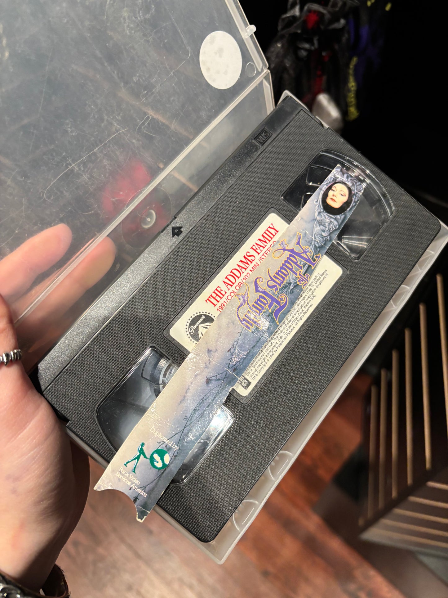 The Addams Family 1991 VHS