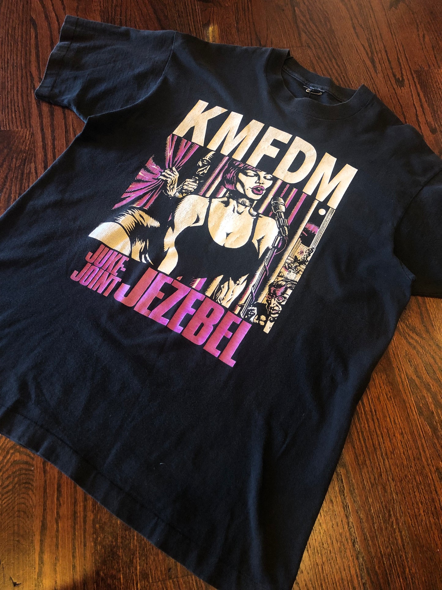 Vintage KMFDM “Juke Joint Jezebel/Kraut” T-Shirt