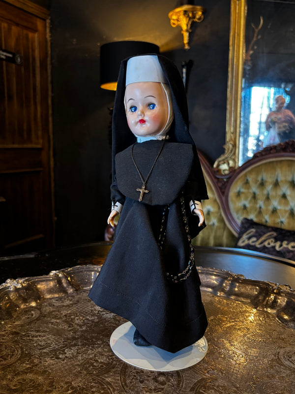 Vintage 1950’s-1960’s Catholic Nun Doll Figure