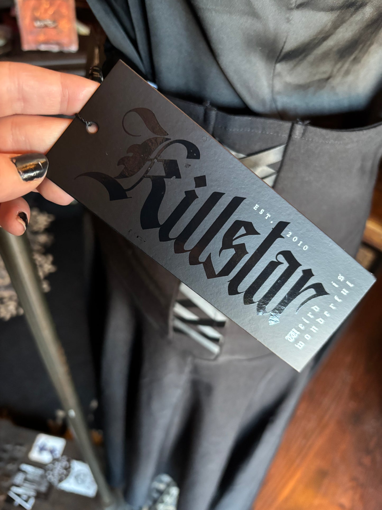 Killstar Sable Hex Corset Skirt