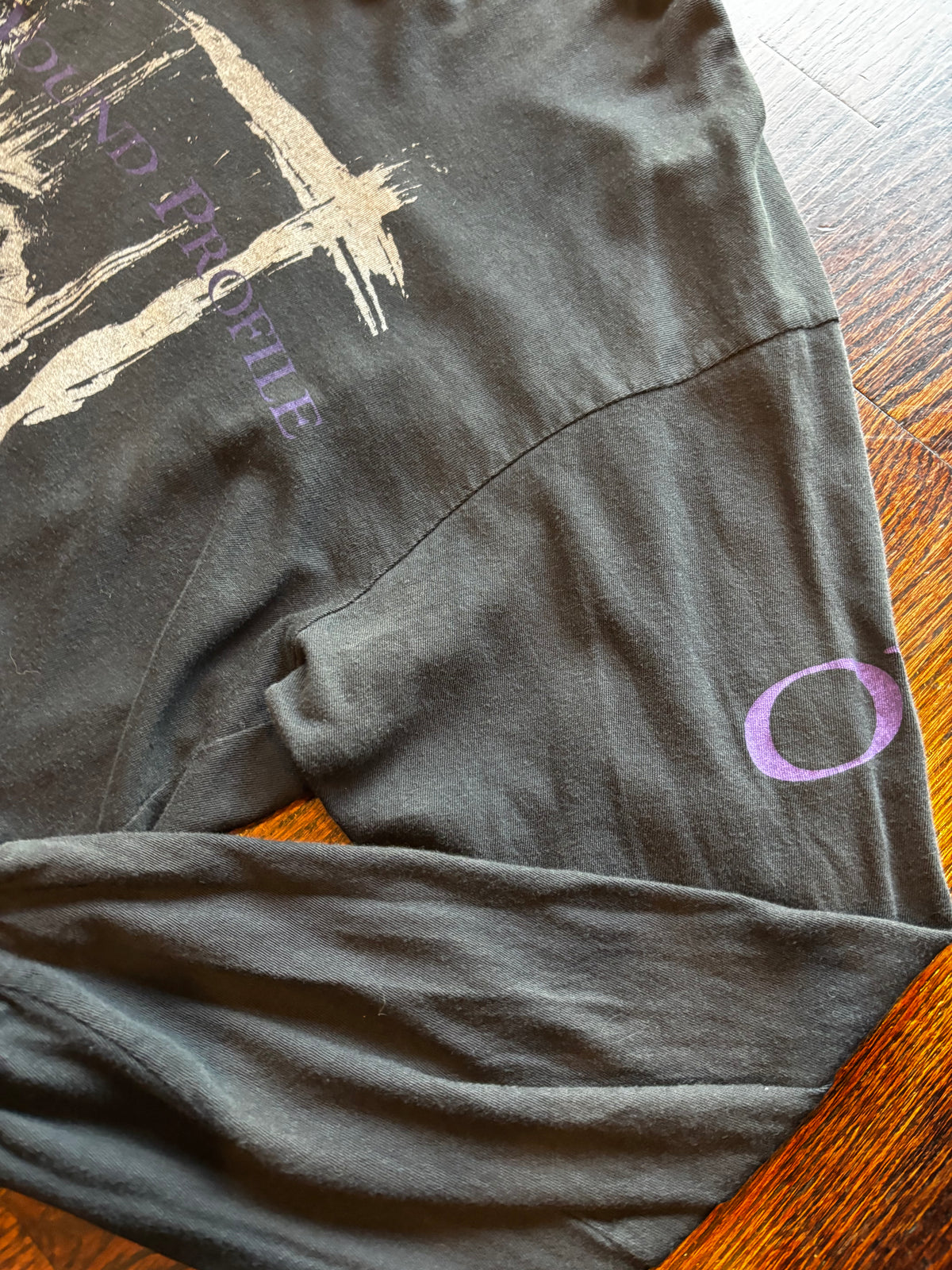 Vintage 1993 Optimum Wound Profile “Silver Or Lead” Long Sleeve T-Shirt