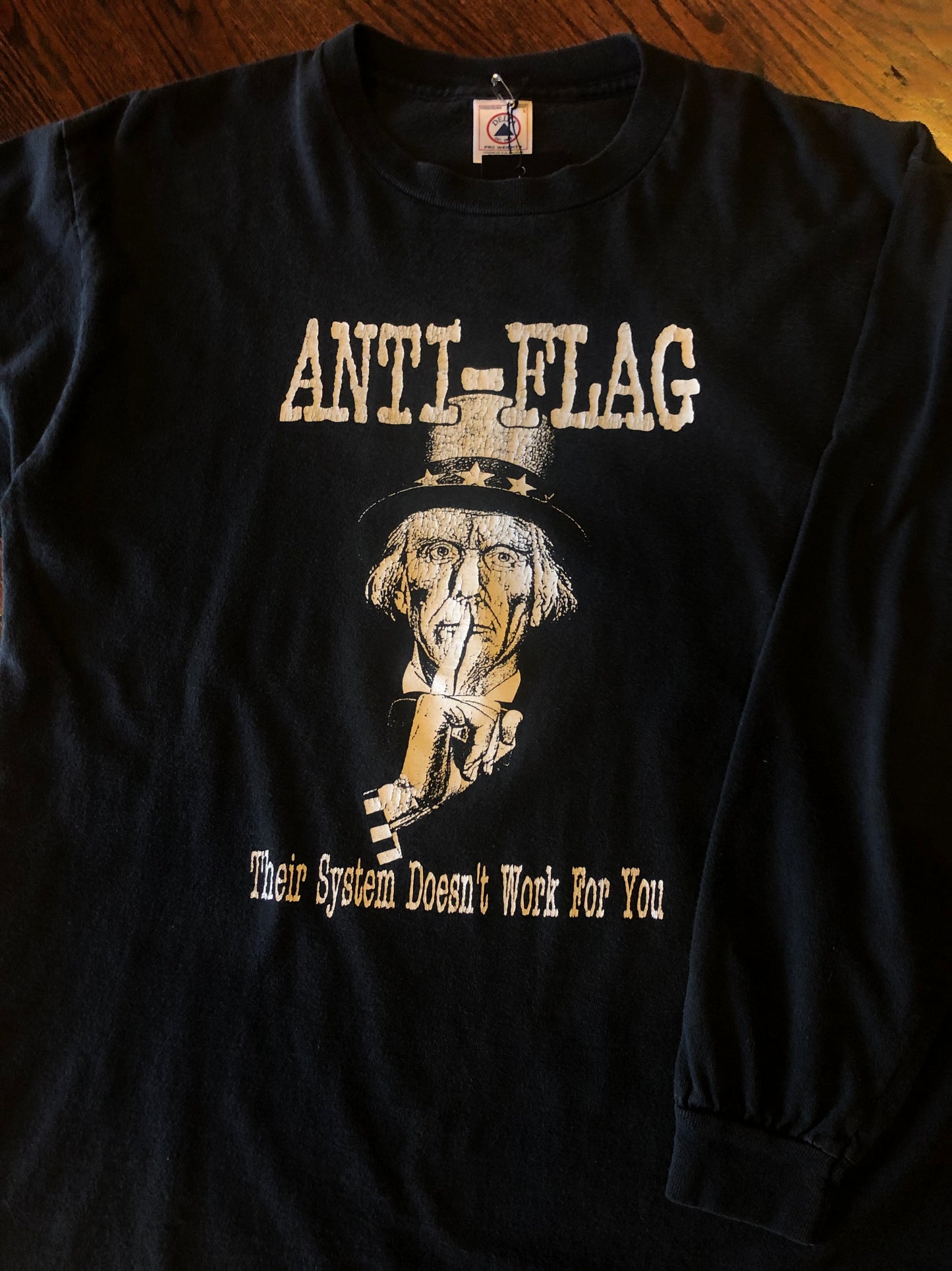 Vintage Anti-Flag “Their System Doesn’t Work For You” Long Sleeve Shirt