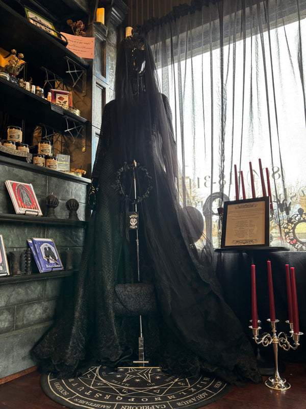 Bête Noire Custom Wedding Gown Full Set.
