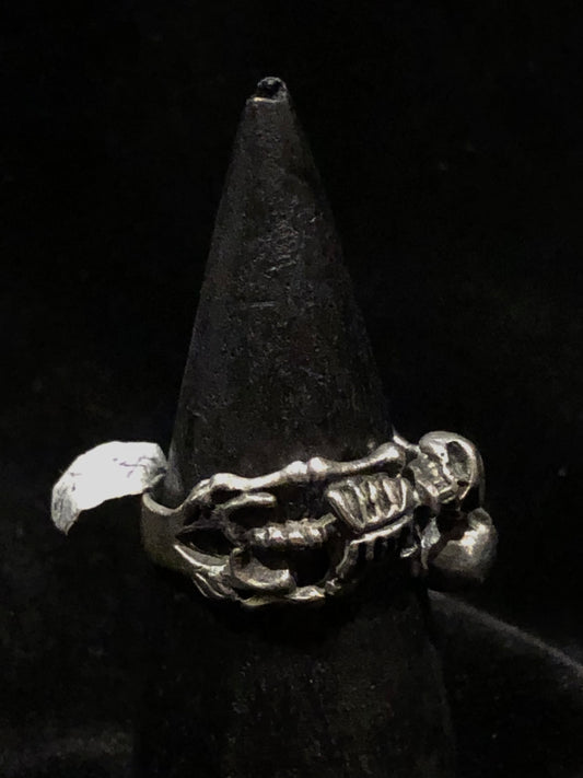 Sterling Silver Skeleton Ring