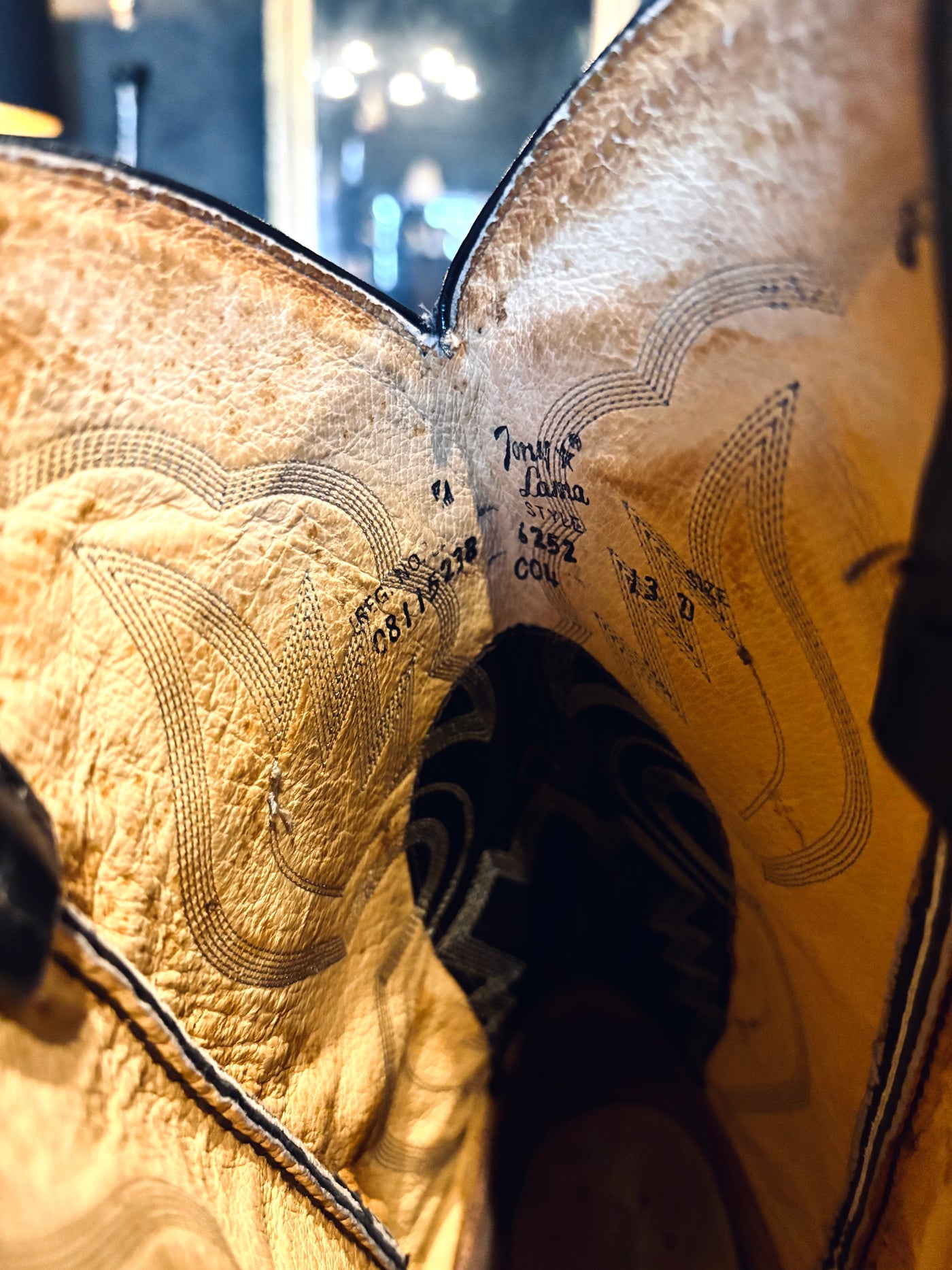 Tony lama Black Label Cowboy Boots