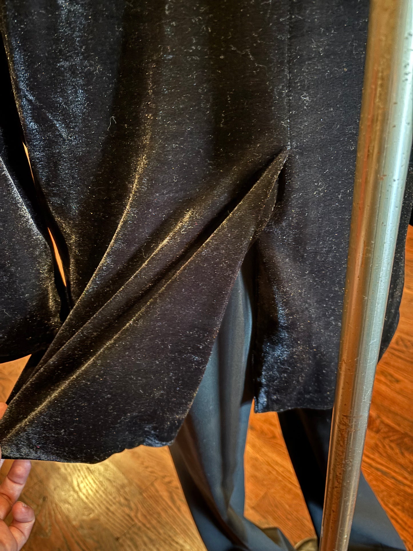 Endless Rose Black Velvet Comfy Fit Blazer