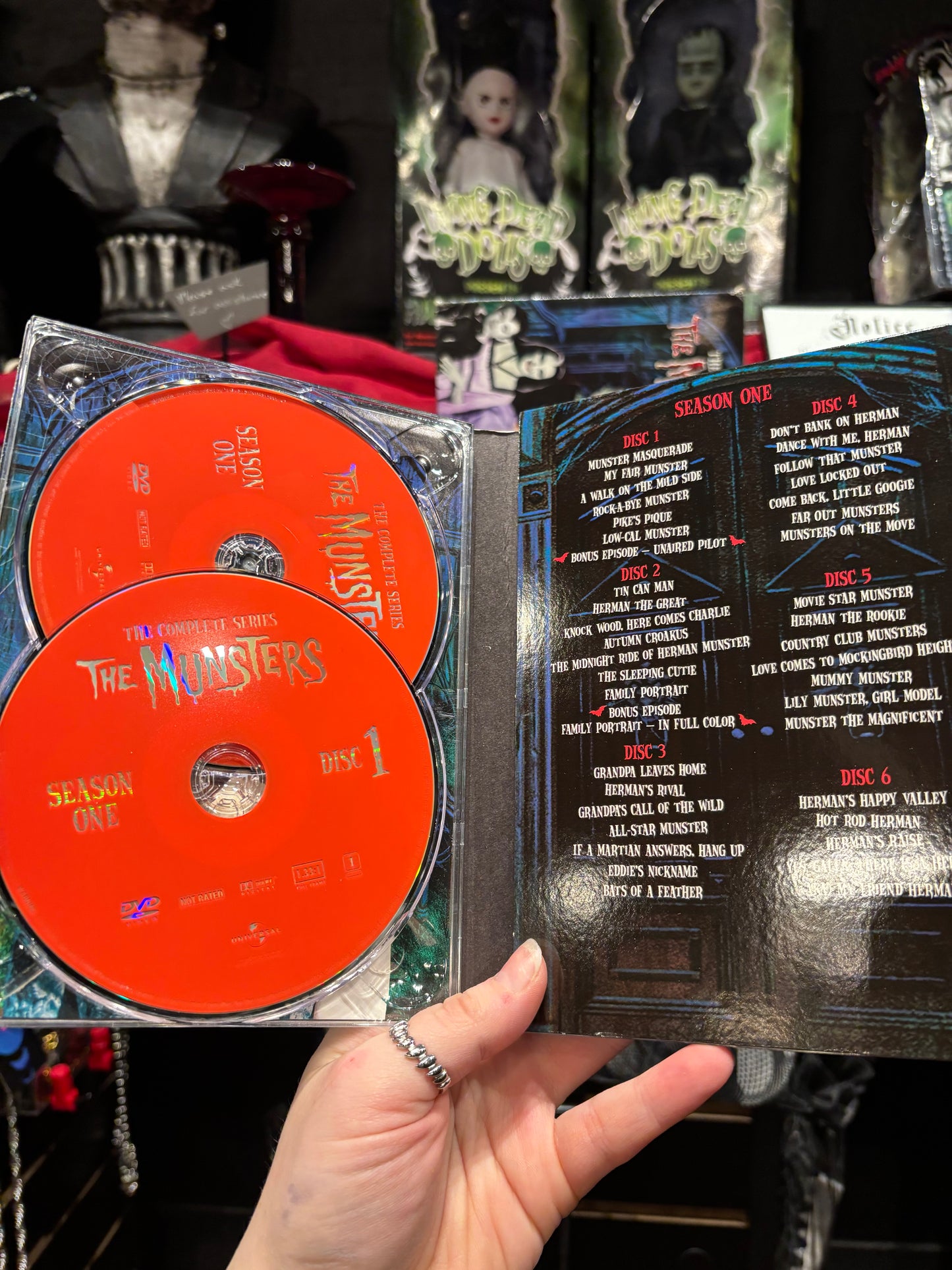 The Munsters complete series DVD set