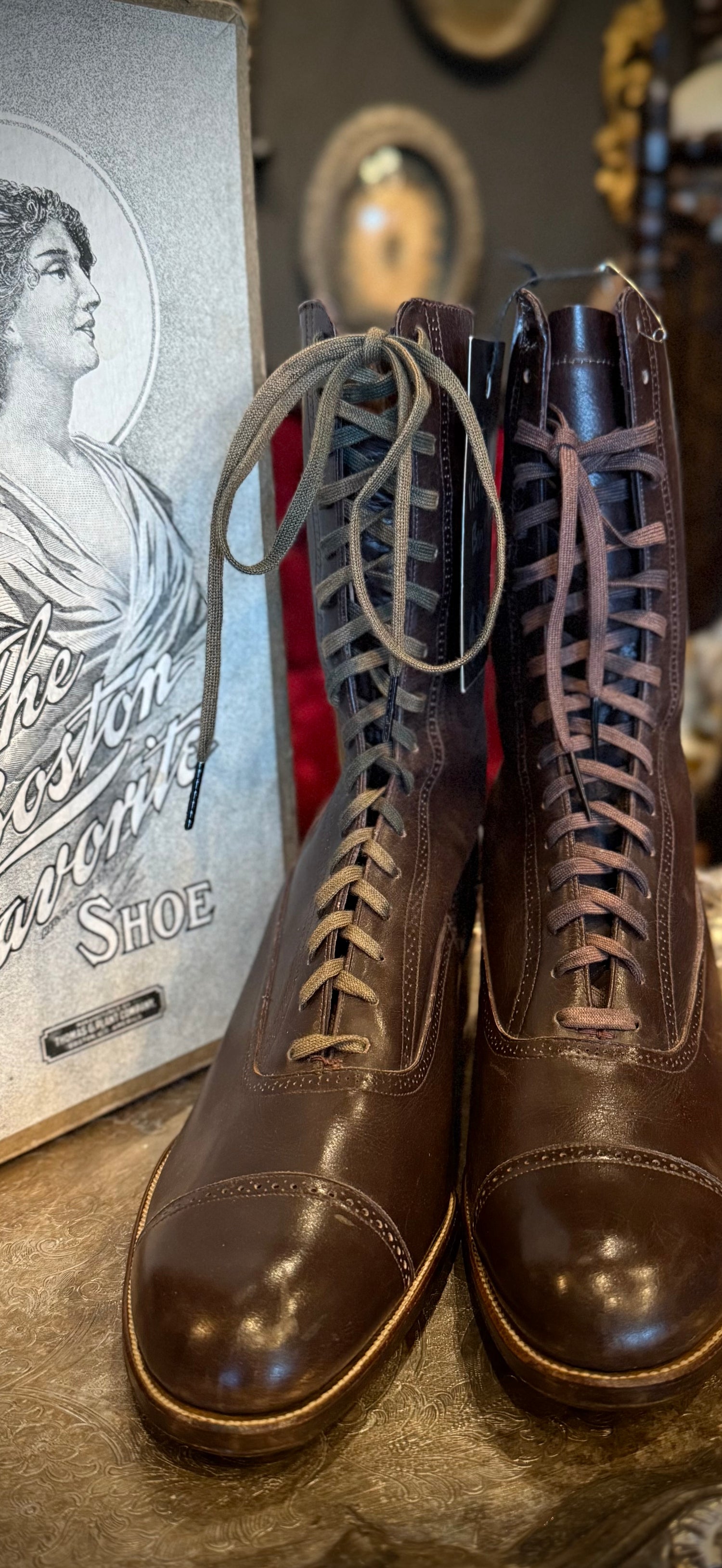 Bostonian Vintage Brown Ankle Leather boots Size 8.5‎ Bostonian Commonwealth Men main image 2