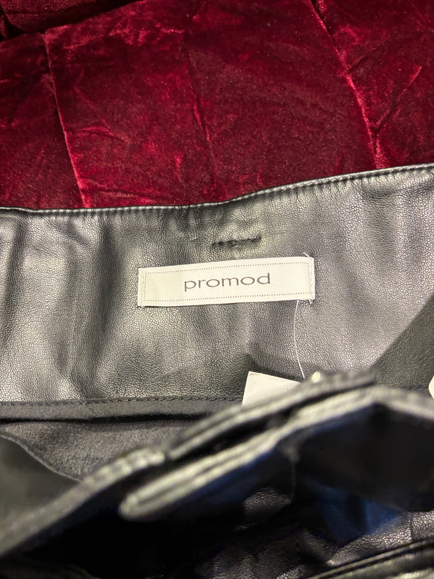 Promod Leather Shorts