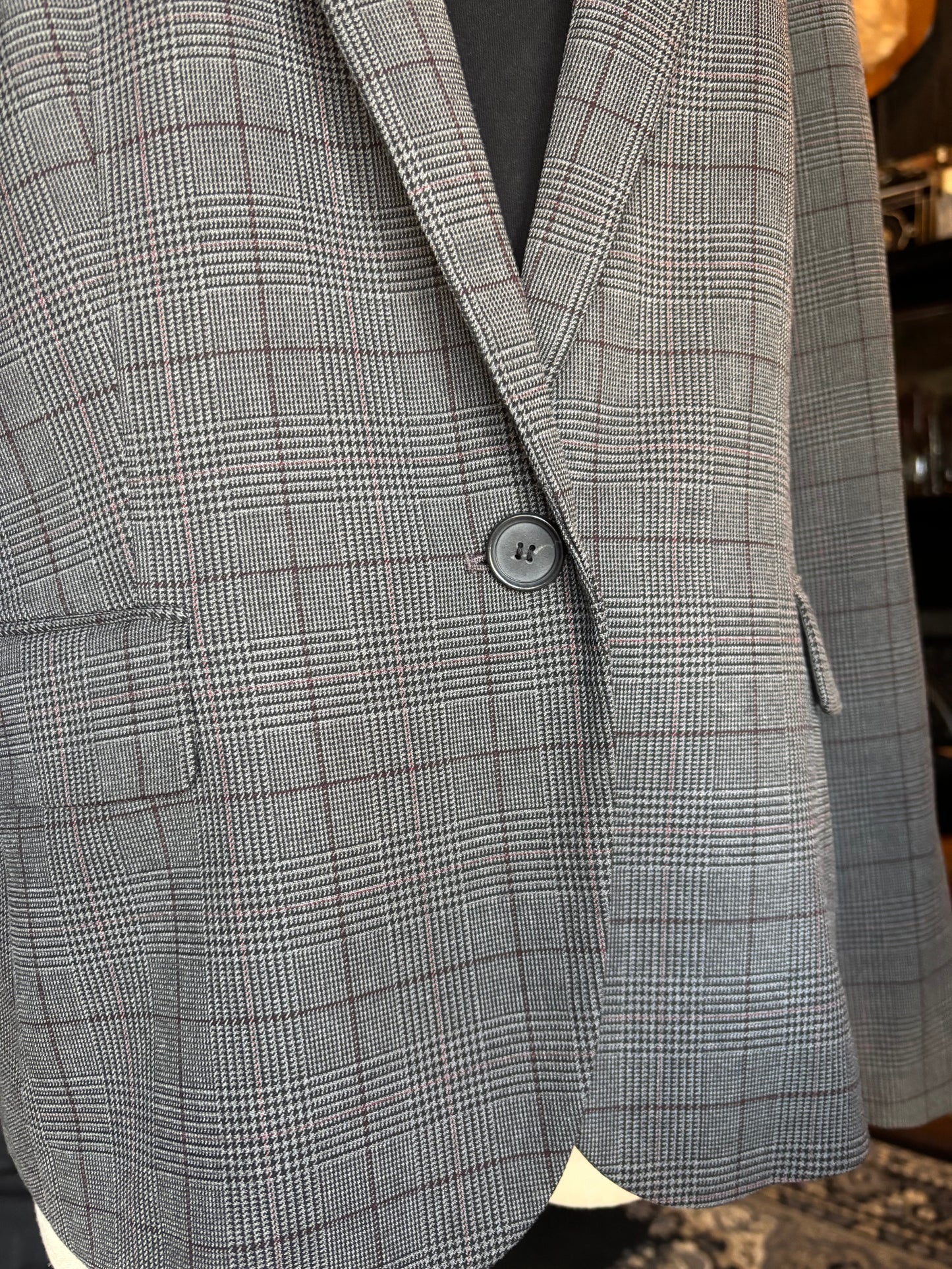 Ann Taylor Grey Blazer