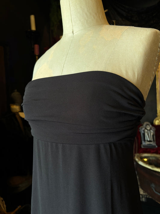 Urban Outfitters Y2K Strapless Asymmetrical Cocktail Dress