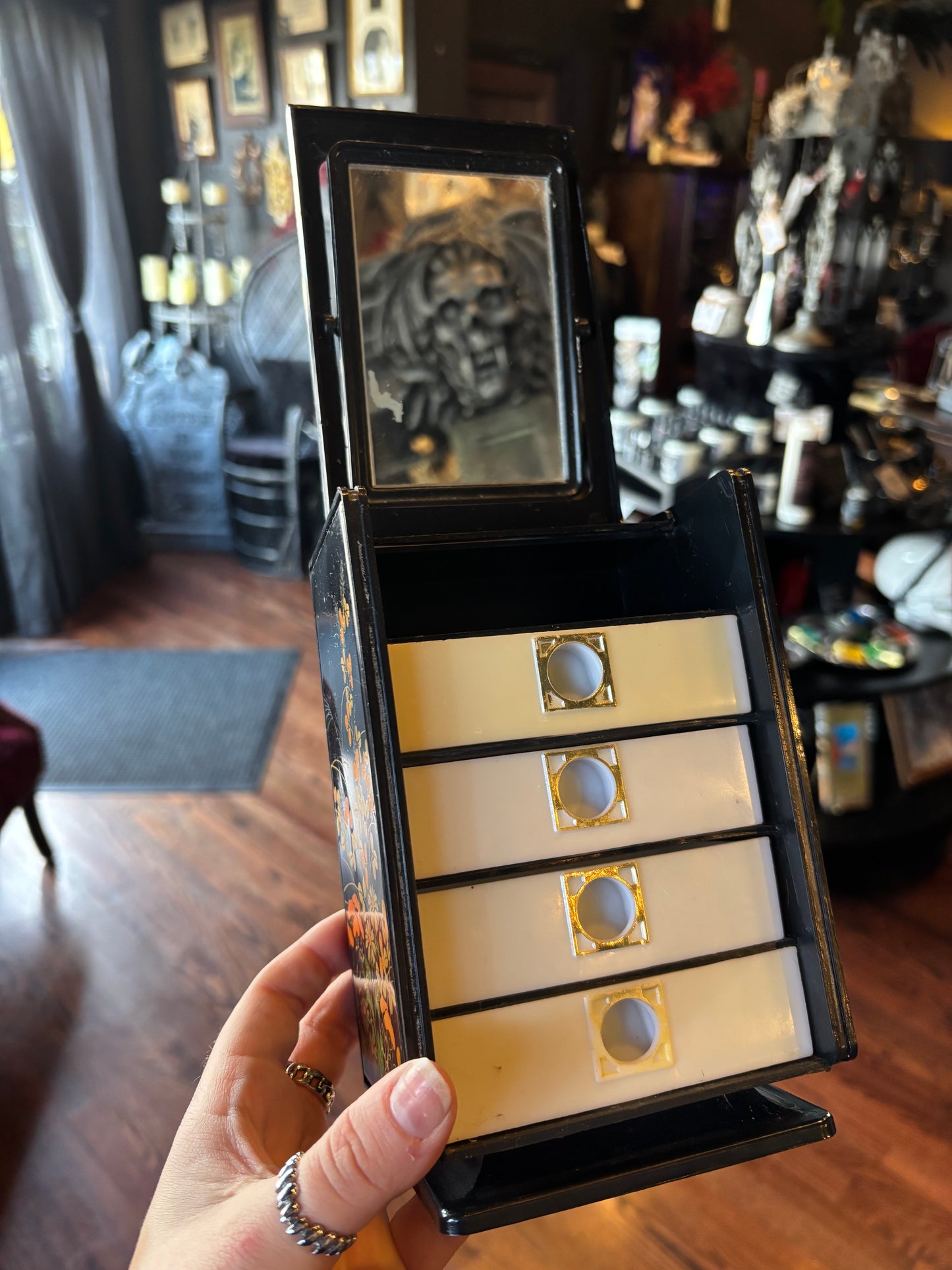 Made in Hong Kong Plastic Jewelry box