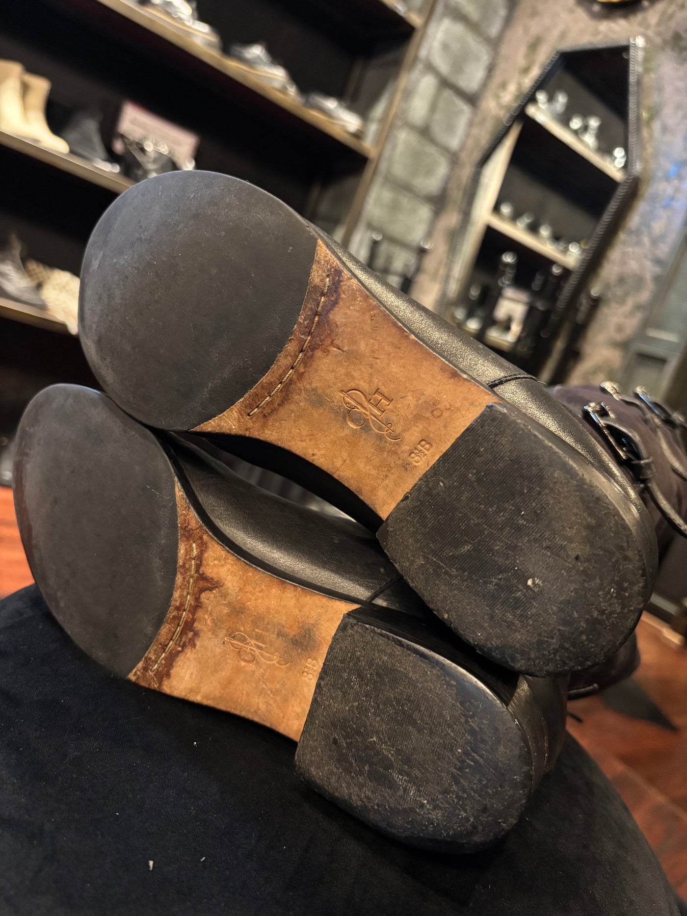 Cole Hann Air Avalon Riding Boots
