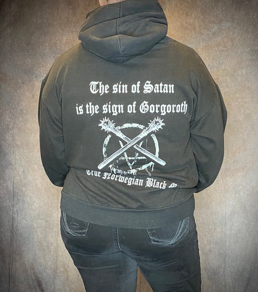 Vintage Gorgoroth True Norwegian Black Metal Hoodie