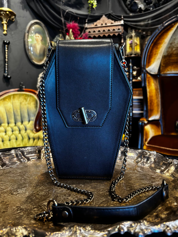 Rare Coffin Crossbody Purse By Widow