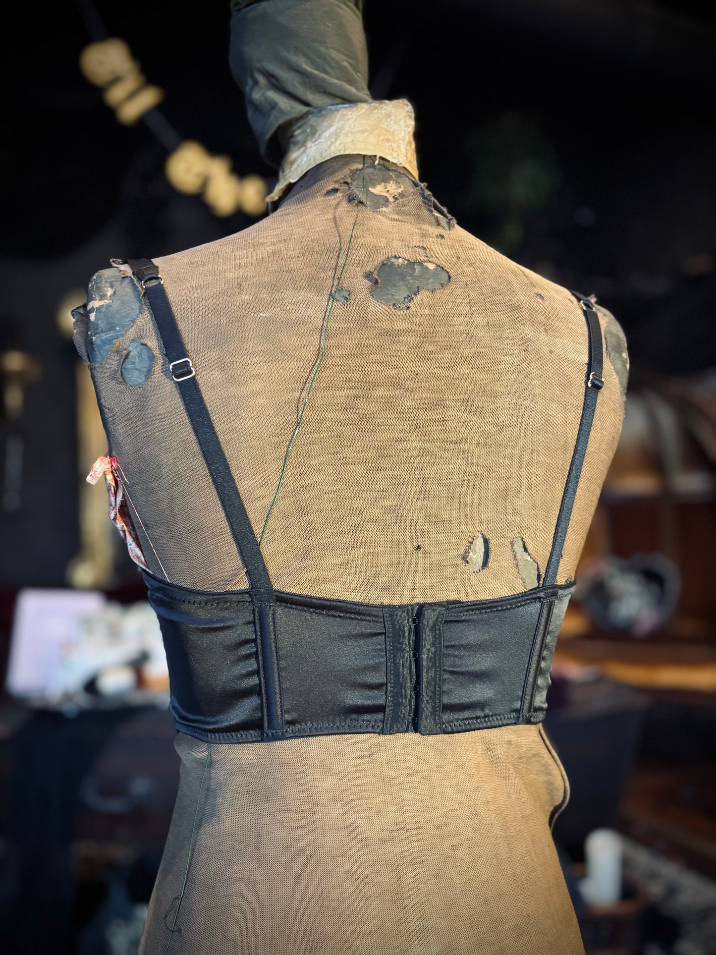 Auden satin corset top