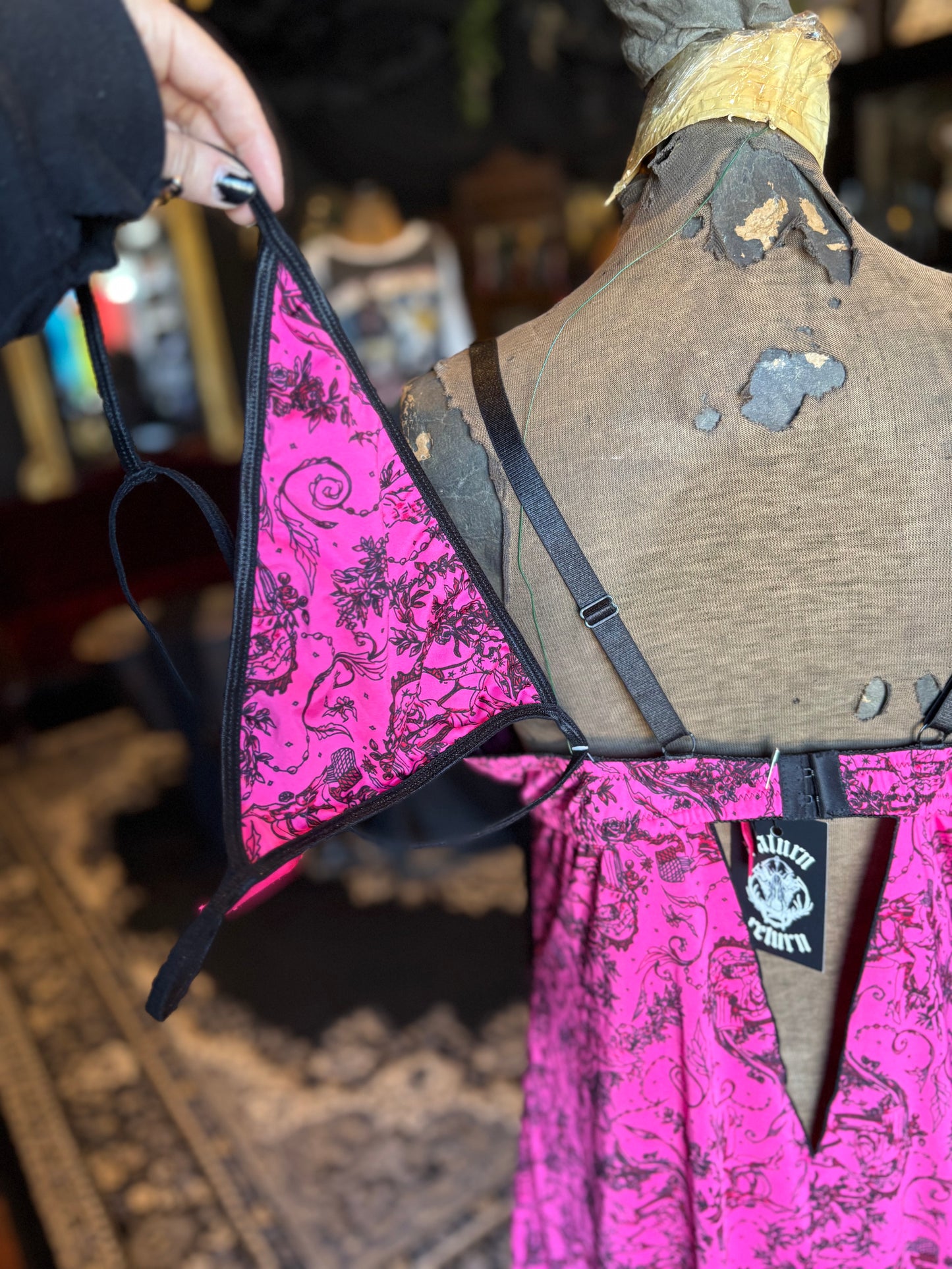 Seven ‘til midnight Hot Pink Baby Doll