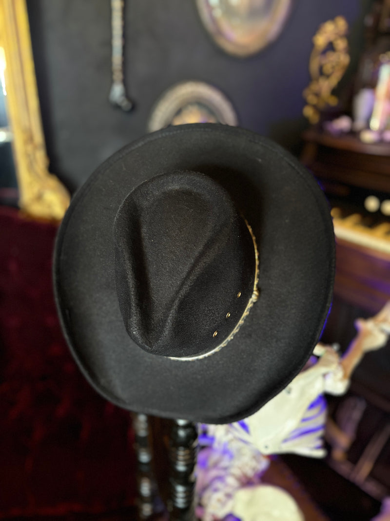 Gold Trimmed Cowboy Hat