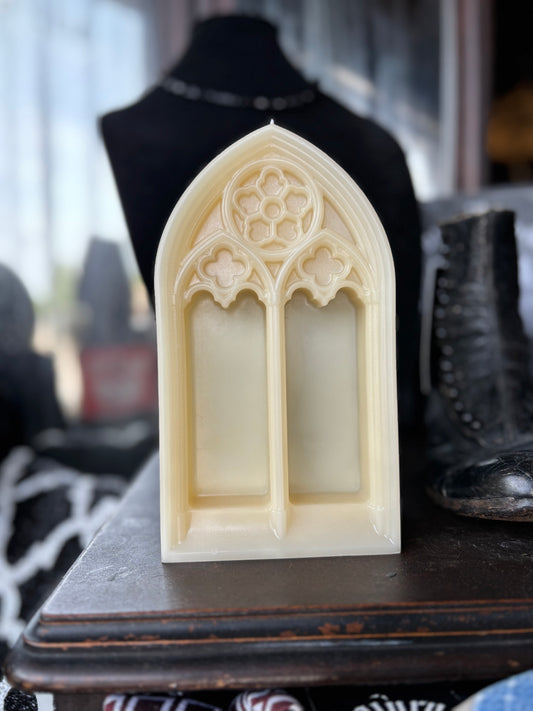 Candlecore Gothic Church Window Candle