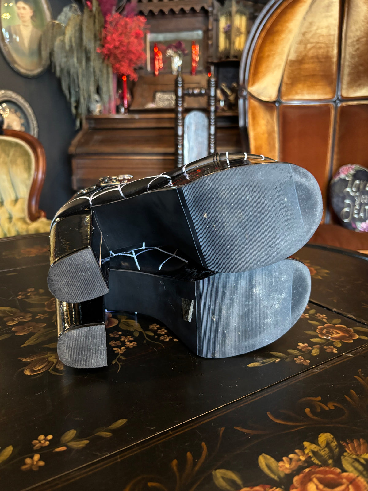 Demonia Torment-51 Platform Platform Ankle Boot