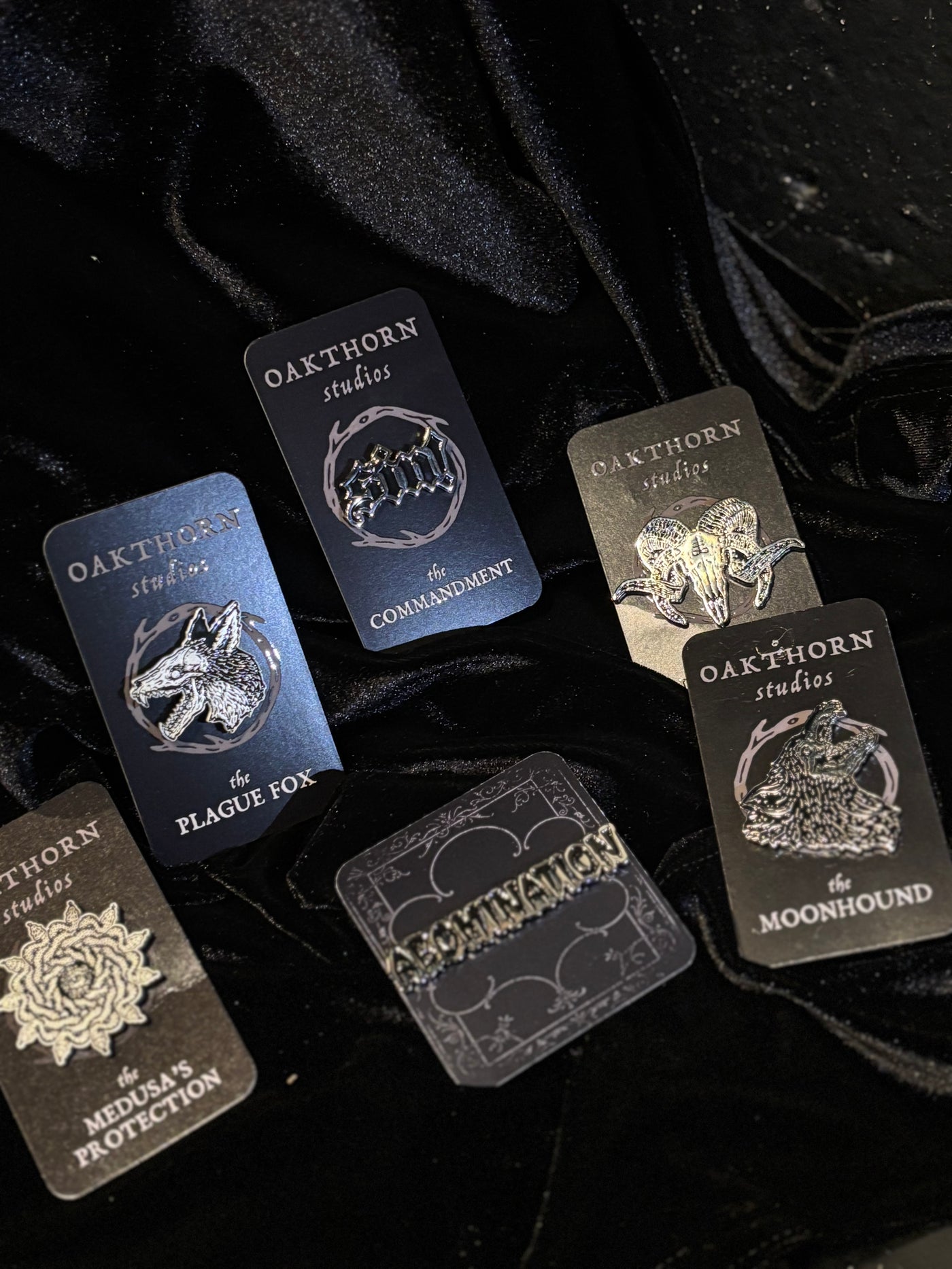 Oakthorn Studios Enamel Pins