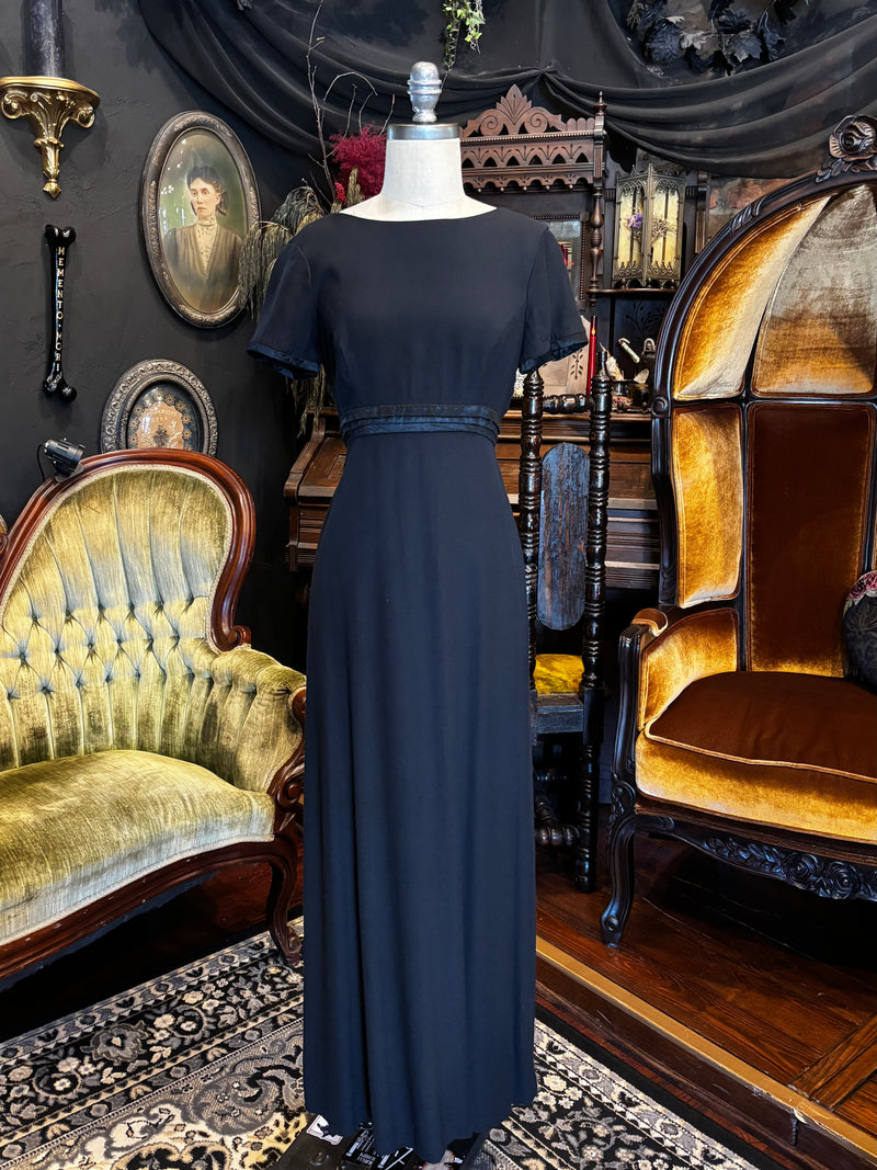 Vintage 90’s JCPenny Black Maxi Dress