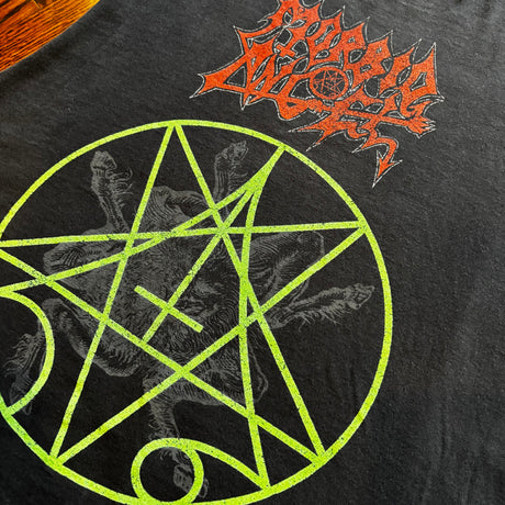 Vintage 1991 Morbid Angel European Sickness Part II SleevelessTour T-Shirt