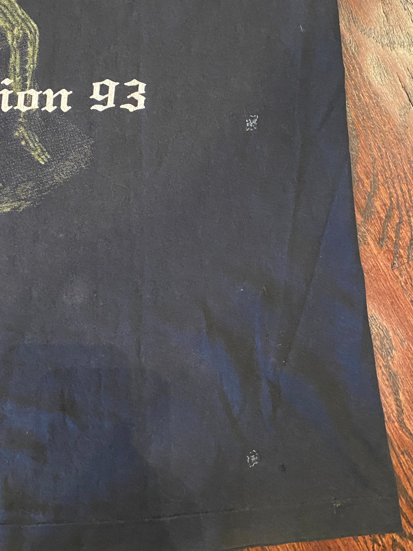 Vintage Benediction 1993 “World Violation” Tour Merch Long Sleeve Shirt