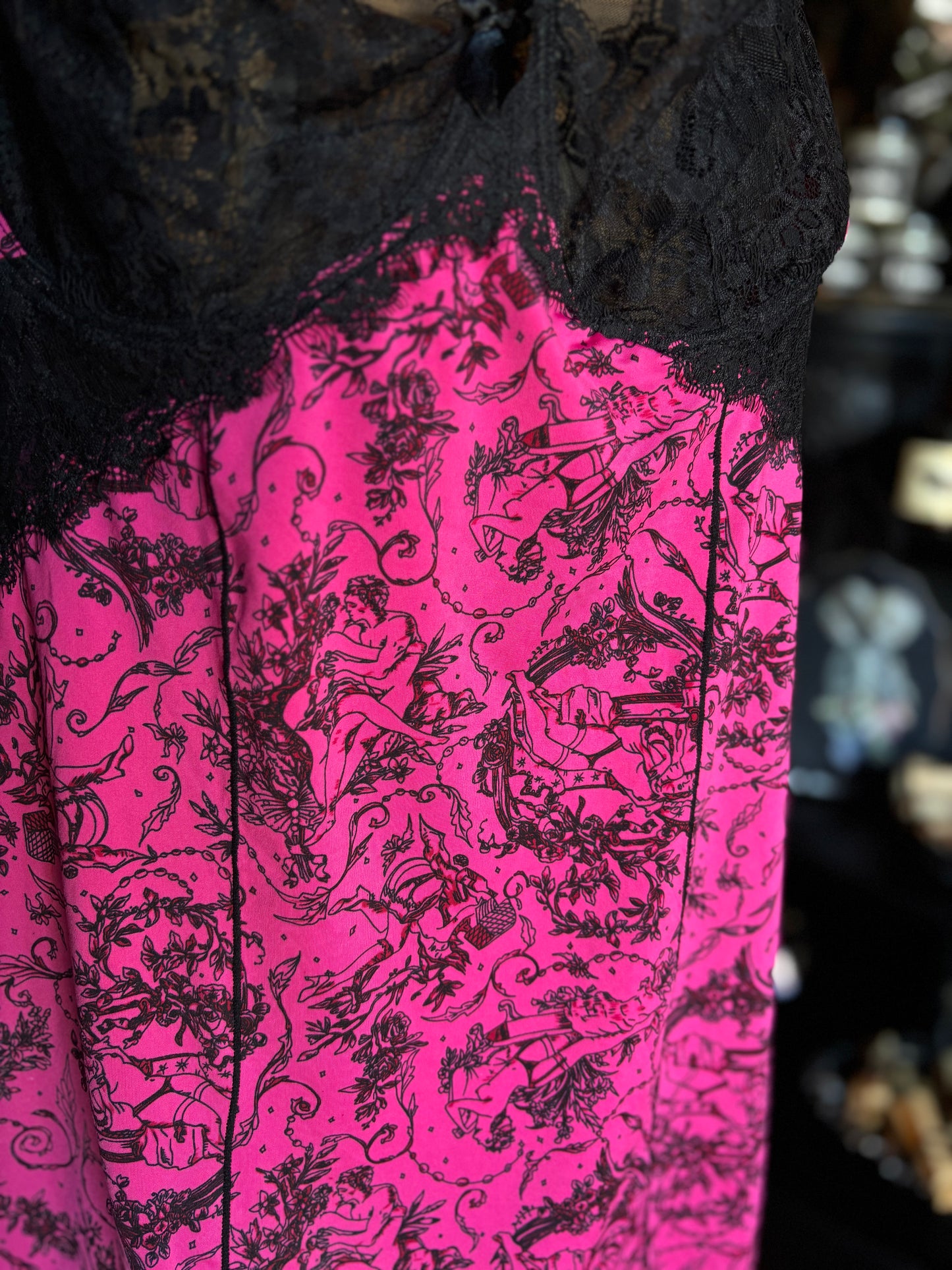 Seven ‘til midnight Hot Pink Baby Doll