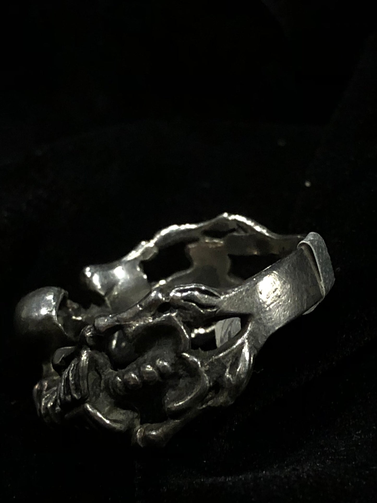 Sterling Silver Skeleton Ring