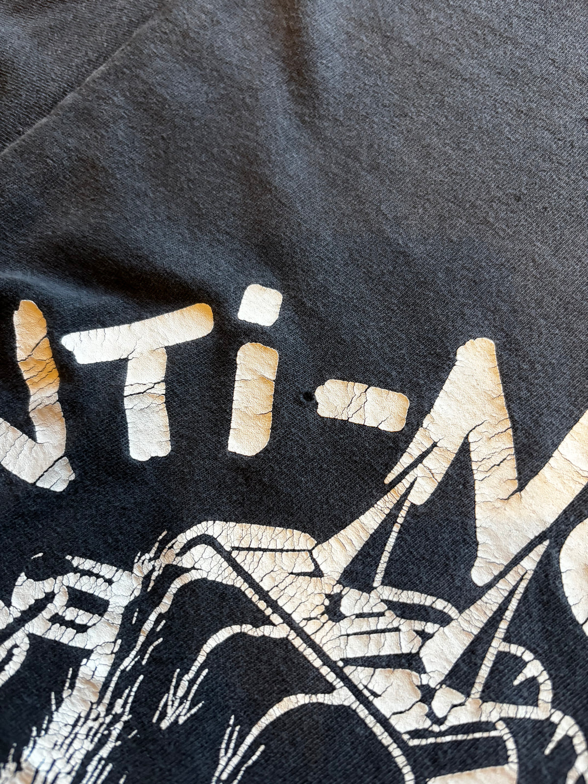 Vintage Anti-Nowhere League “So What” T-shirt