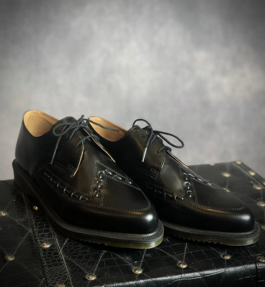 Doc Marten’s Black Leather “Ally” Creeper Style Oxfords