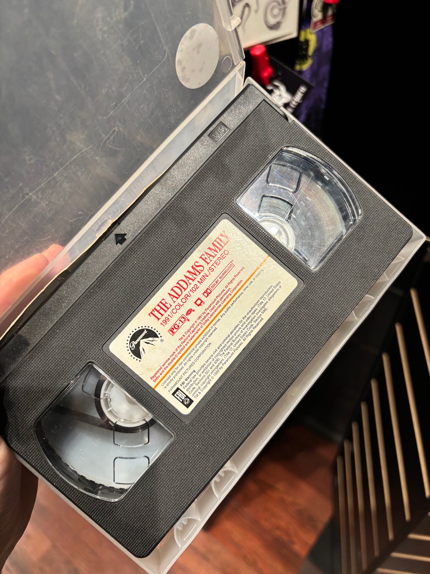 The Addams Family 1991 VHS