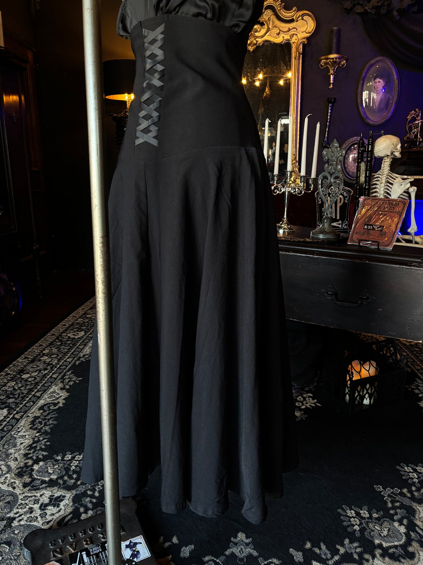 Killstar Sable Hex Corset Skirt