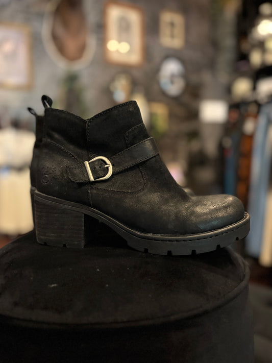 Born Shoes Real Suede booties