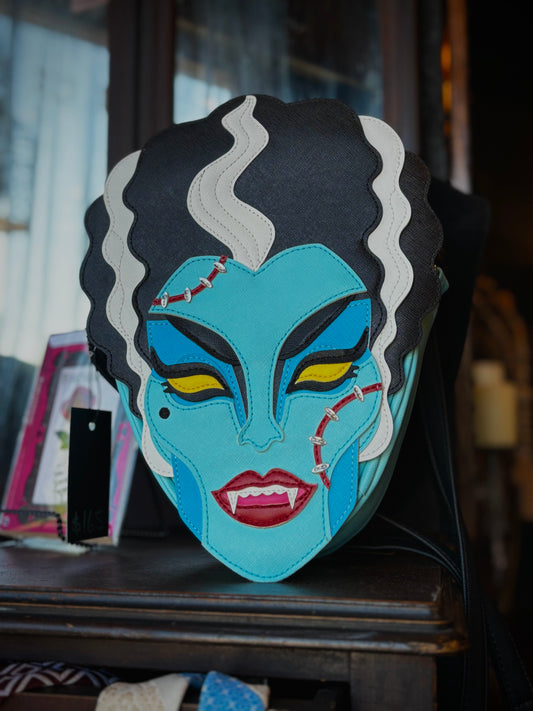 Love, pain & Stitches x Vixen Bride of Frankenstein purse