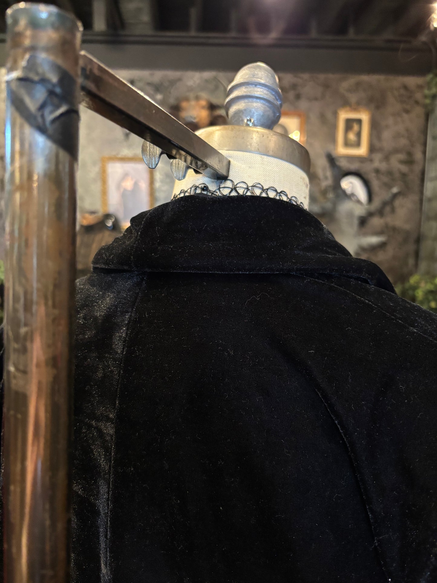 Endless Rose Black Velvet Comfy Fit Blazer