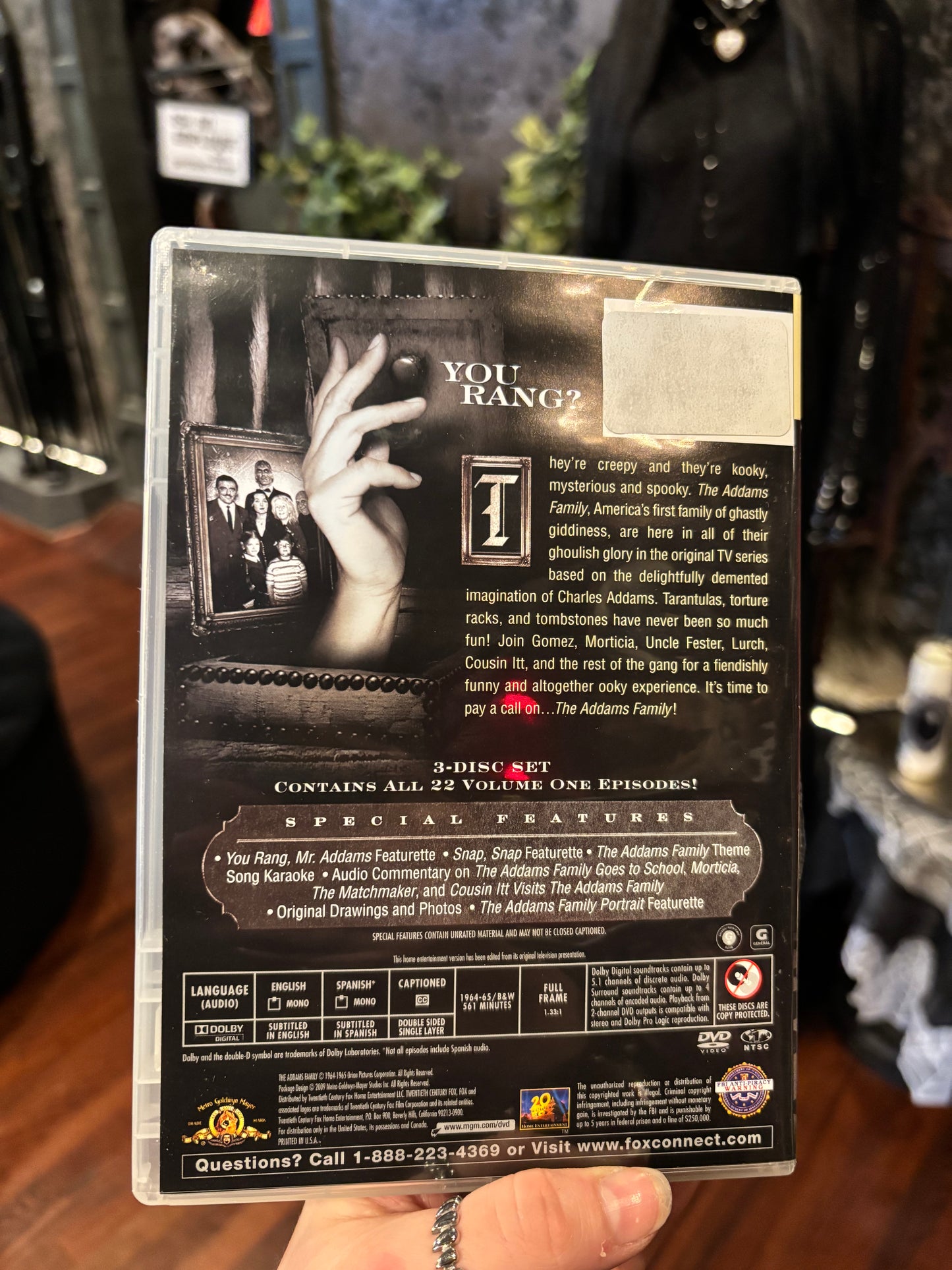 60’s Addams Family TV show complete DVD set