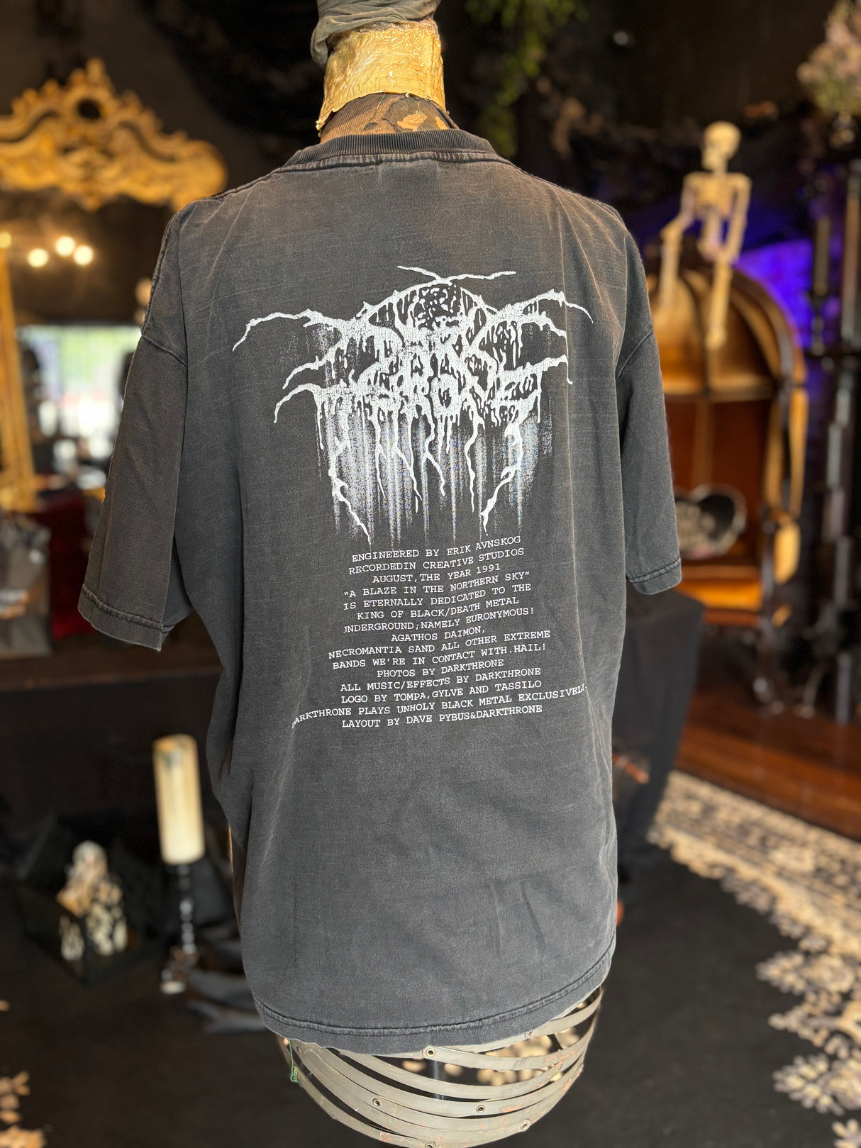 Dark Throne “A Blaze in the northern sky” Vintage T-shirt