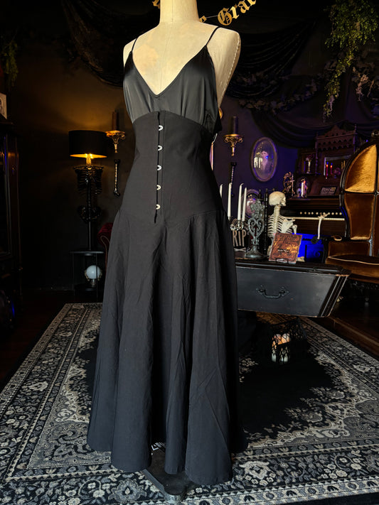 Killstar Sable Hex Corset Skirt