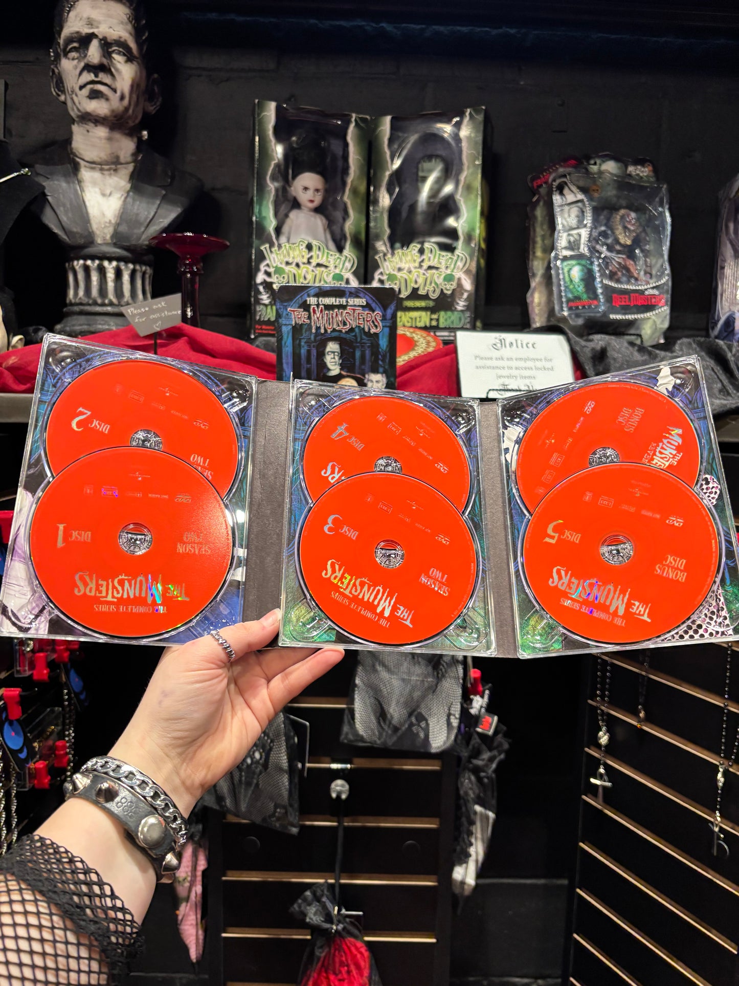 The Munsters complete series DVD set