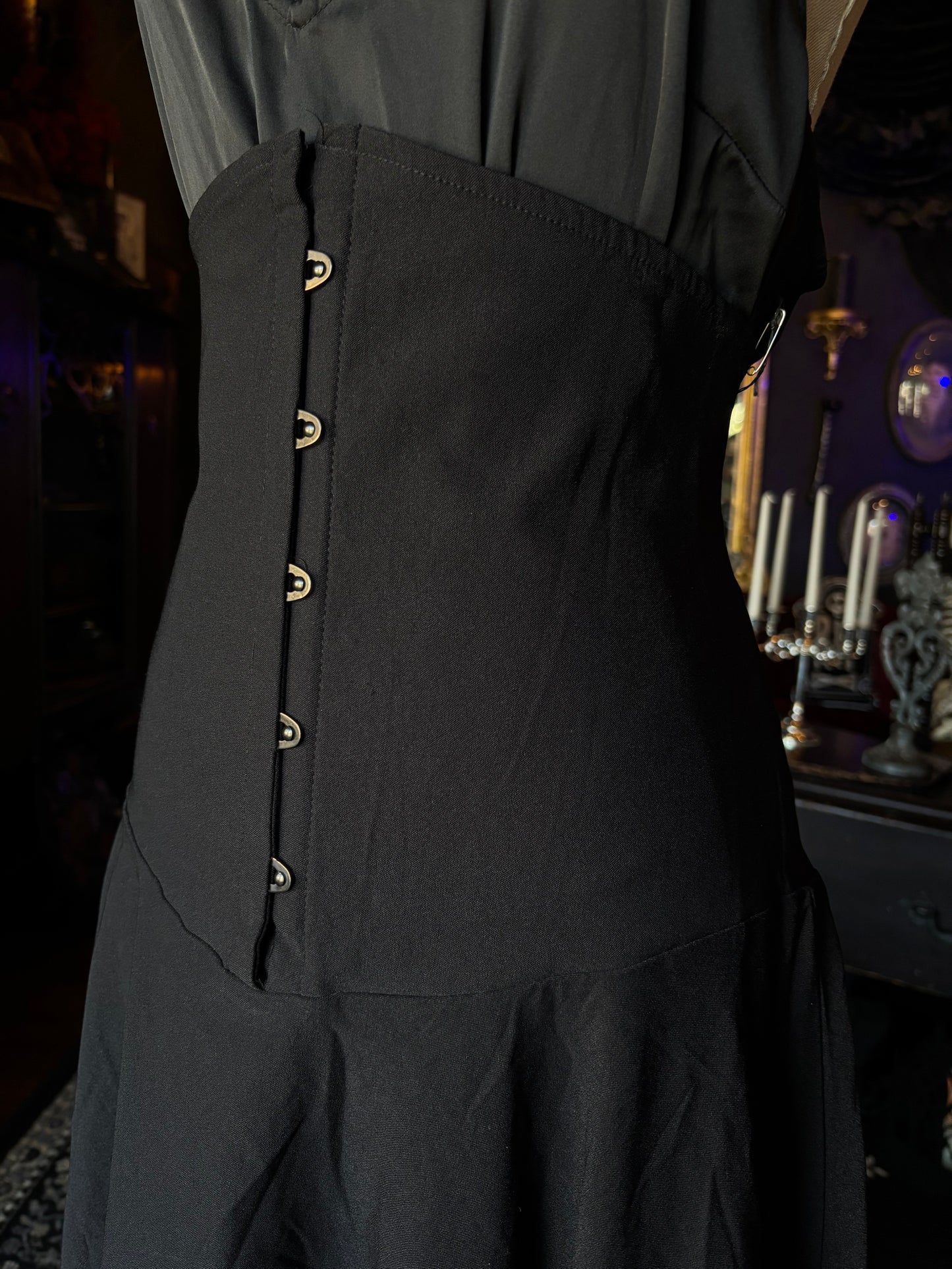 Killstar Sable Hex Corset Skirt